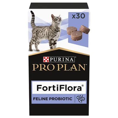 Purina Pro Plan Fortiflora Feline Probiotic Chew Cubes