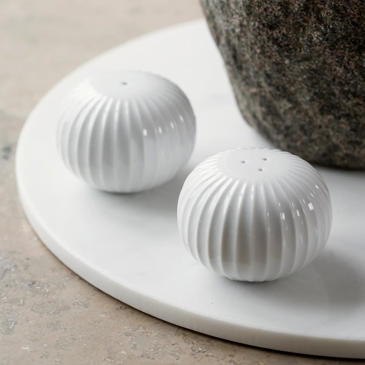 Kähler Design - Hammershøi Salz- und Pfefferstreuer-Set, weiß (2-tlg.)