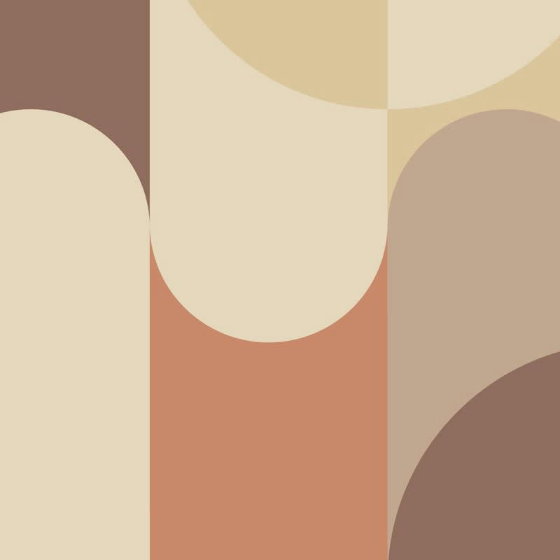 SEVENTIES SHOW - Crédence cuisine Lot de 2 crédences ALU L120xH50cm Multicolore Vintage