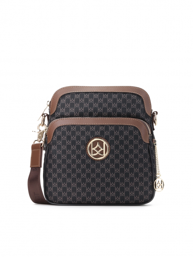 Ladies' textile bag with an interesting pattern