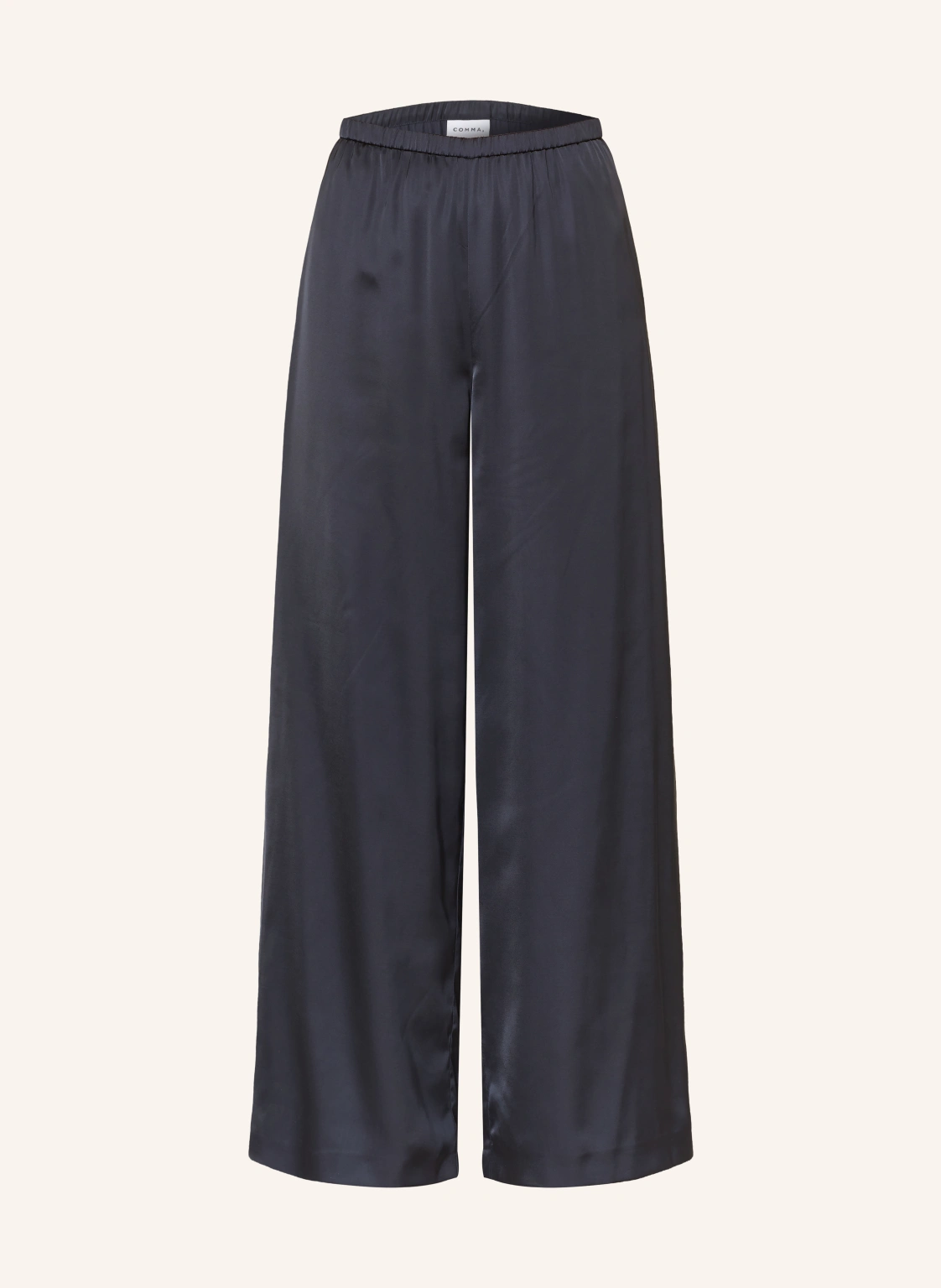 COMMA Marlenehose aus Satin