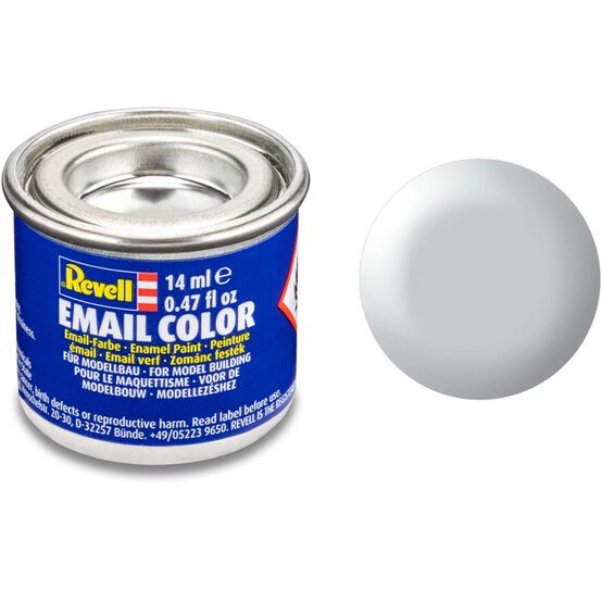 Revell Light Grey Silk Enamel Paint 14ml (71)
