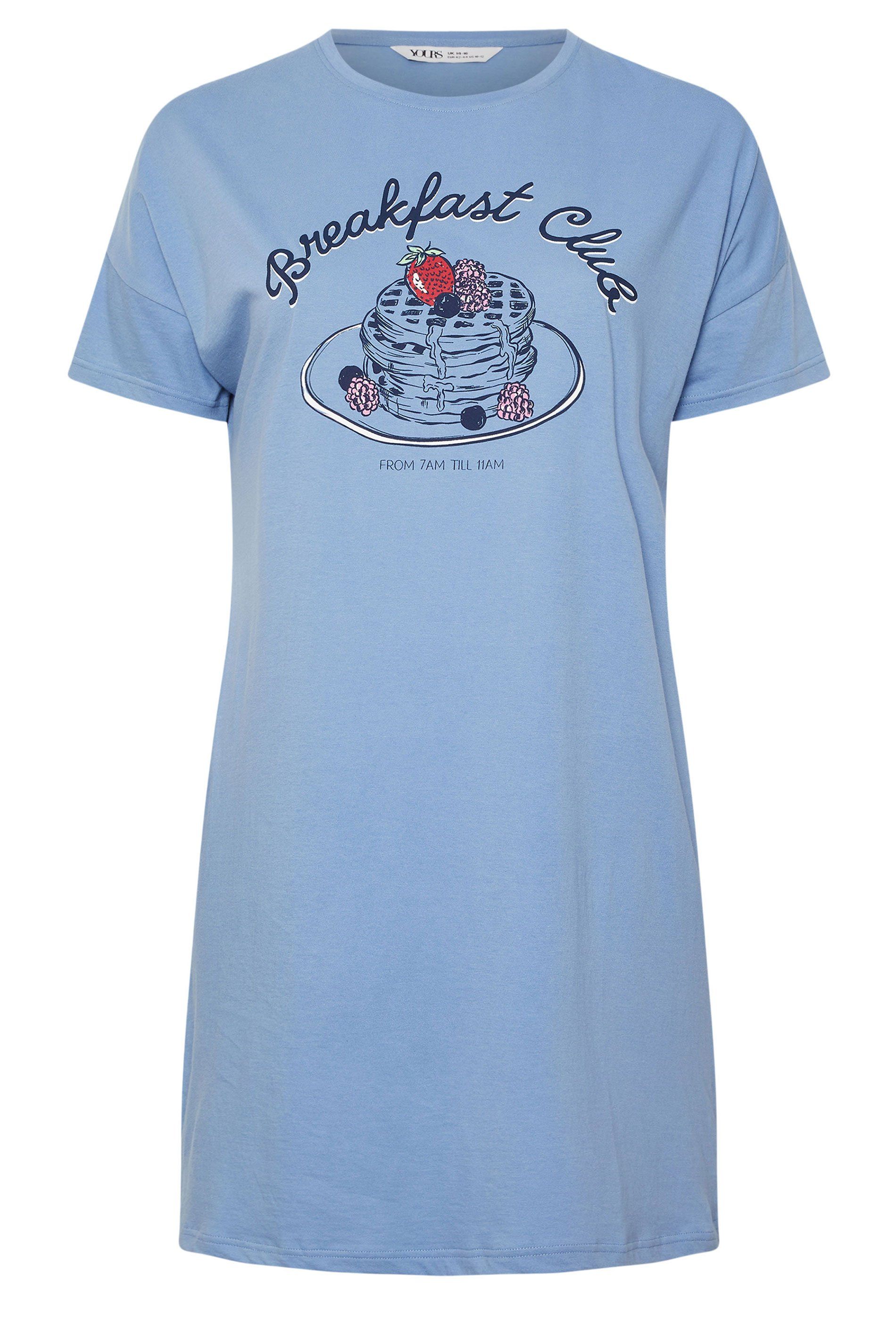 Yours Breakfast Club' Sleep Tee Nightdress