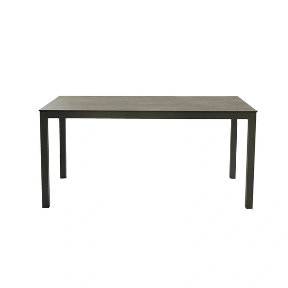 Tischgruppe »SOPHIA«, 5-tlg., Grau, Aluminium, Kunststoff