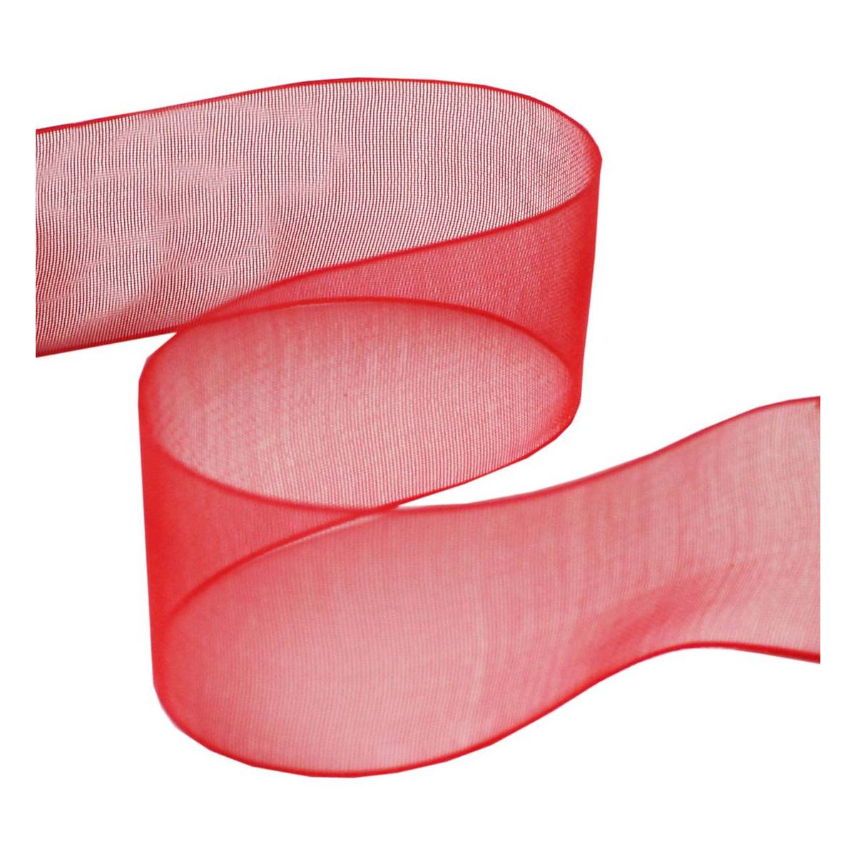 Red Organdie Ribbon 20mm x 5m