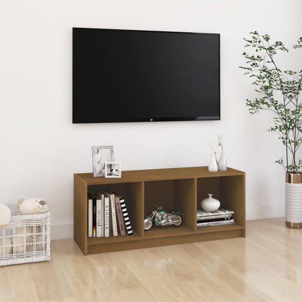Szafka pod Telewizor Rtv Brąz Mat Nowoczesny Salon 104x33x41cm