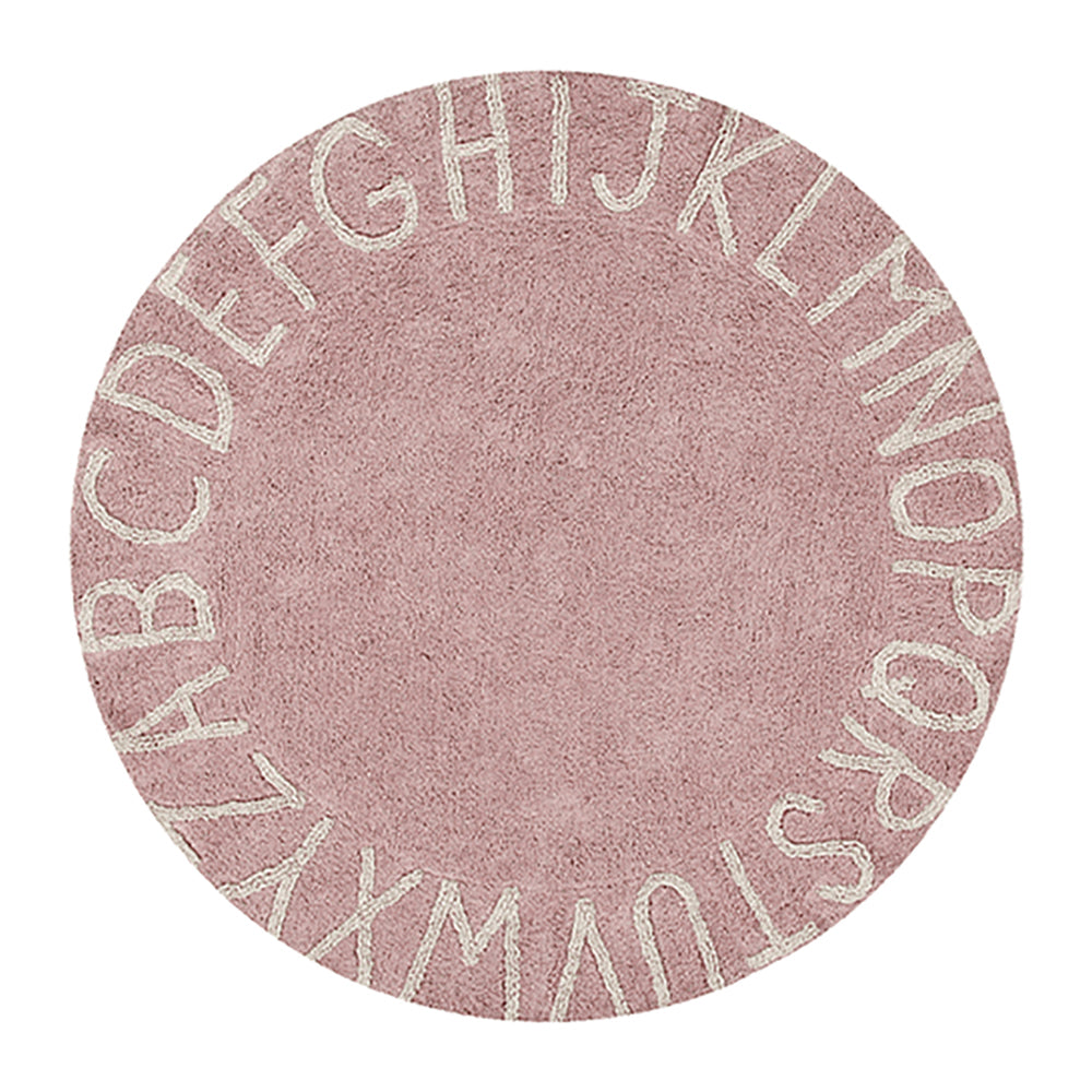 Lorena Canals ABC Vloerkleed Ø 150 cm - Vintage Nude