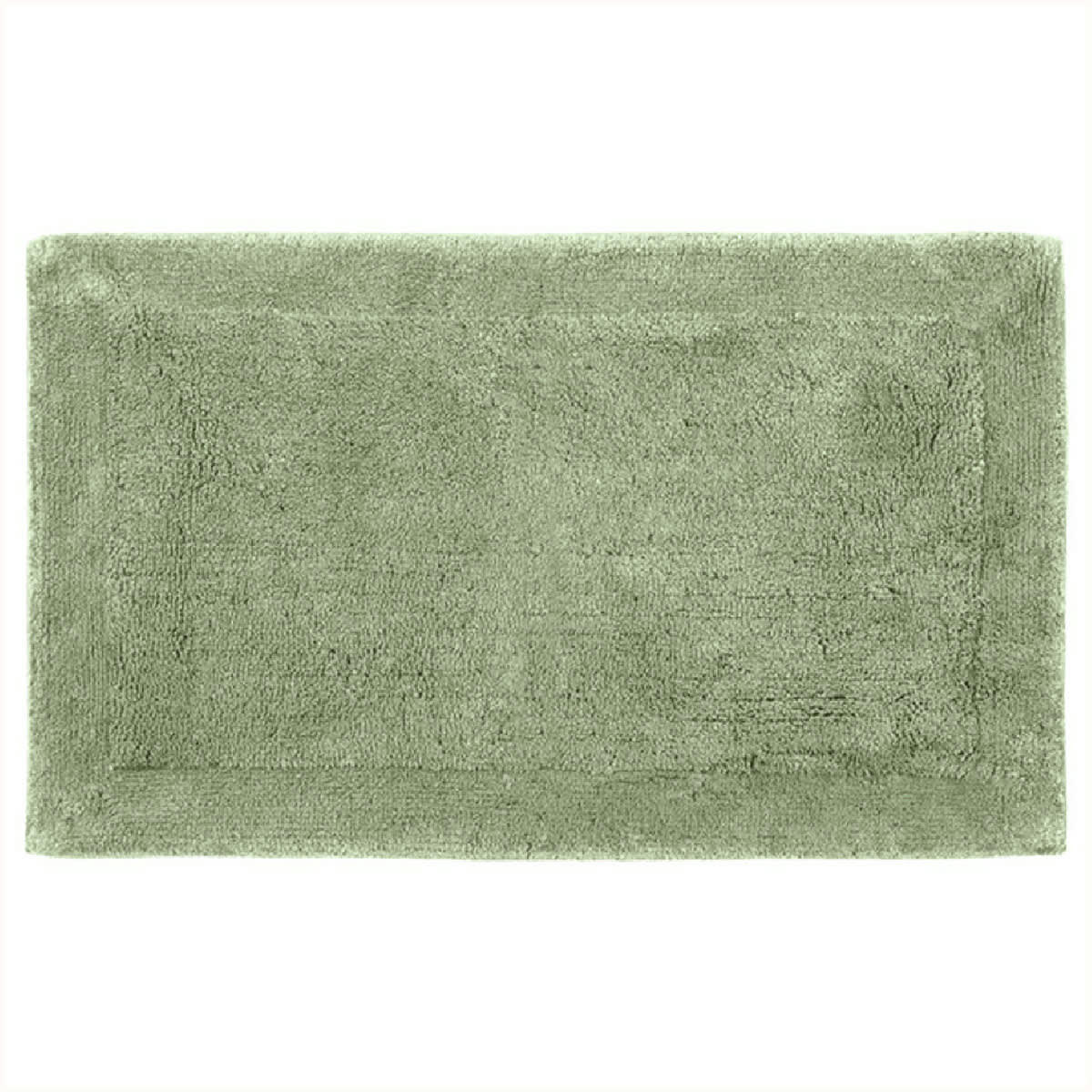 NUANCO - Tapis doux & épais de bain ou d'intérieur Sauge 70x120 cm