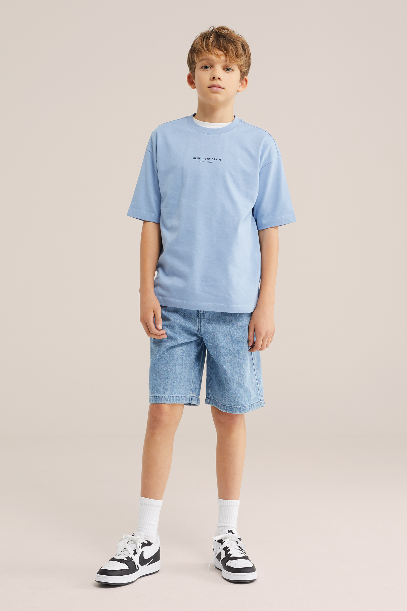 Jongens Oversized T-shirt met print