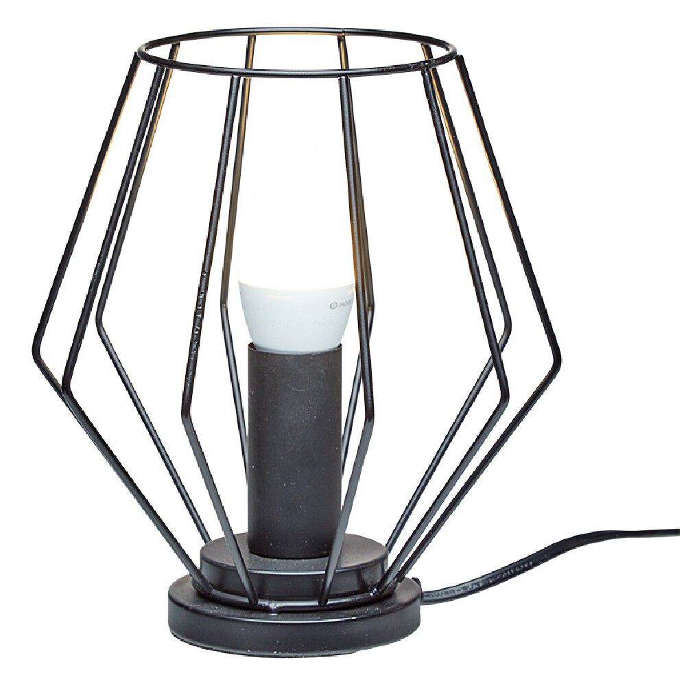 Lampe de Chevet Métal Noire