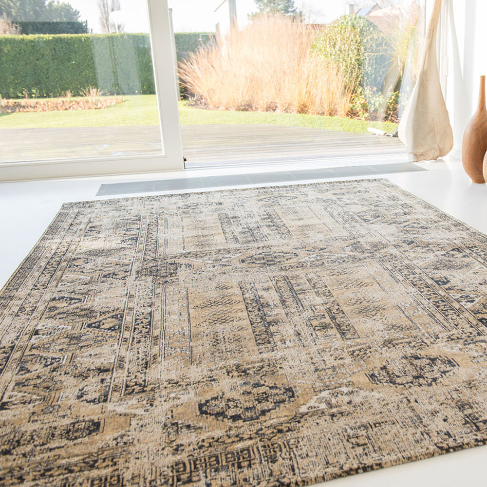 Louis de Poortere Hadschlu Vloerkleed 240 x 340 cm - Agha Old Gold