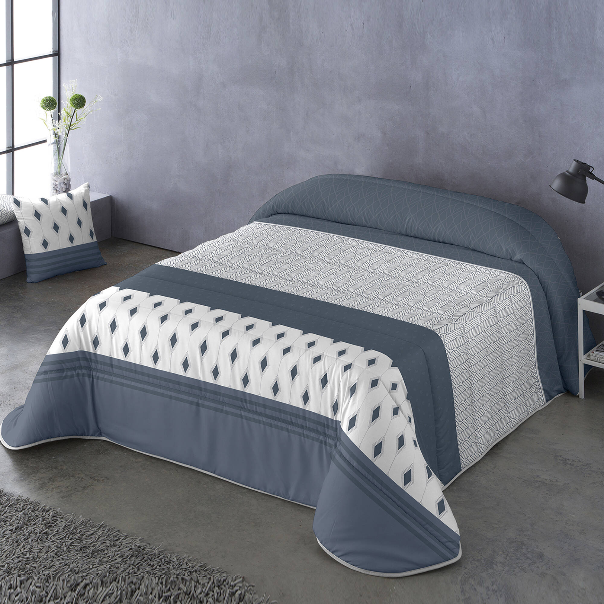 Couette microfibre rayures de motifs 200 g/m²