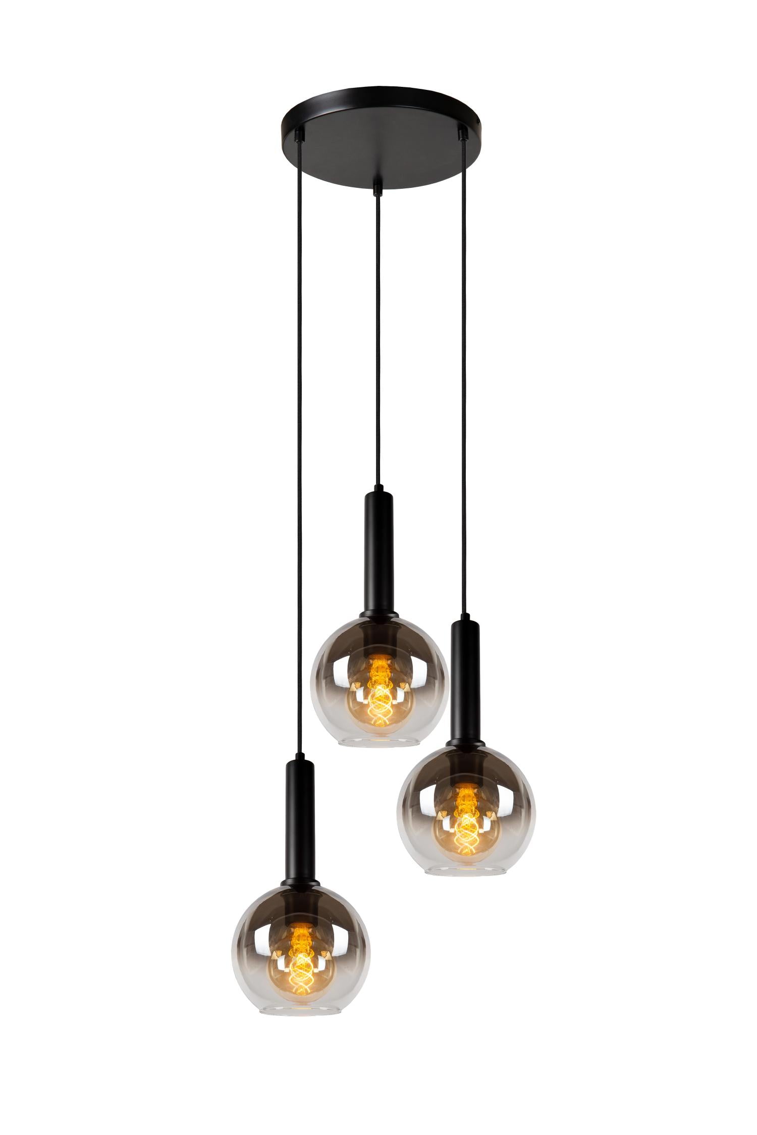 Lucide MARIUS Hanglamp - Zwart