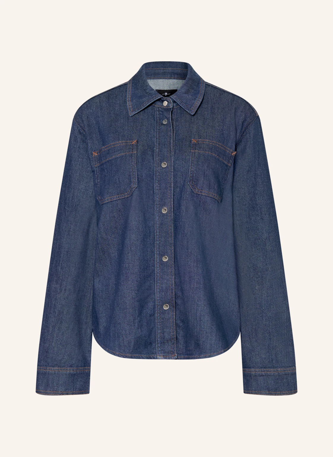 7 for all mankind Jeansbluse UTILITY CLASSIC
