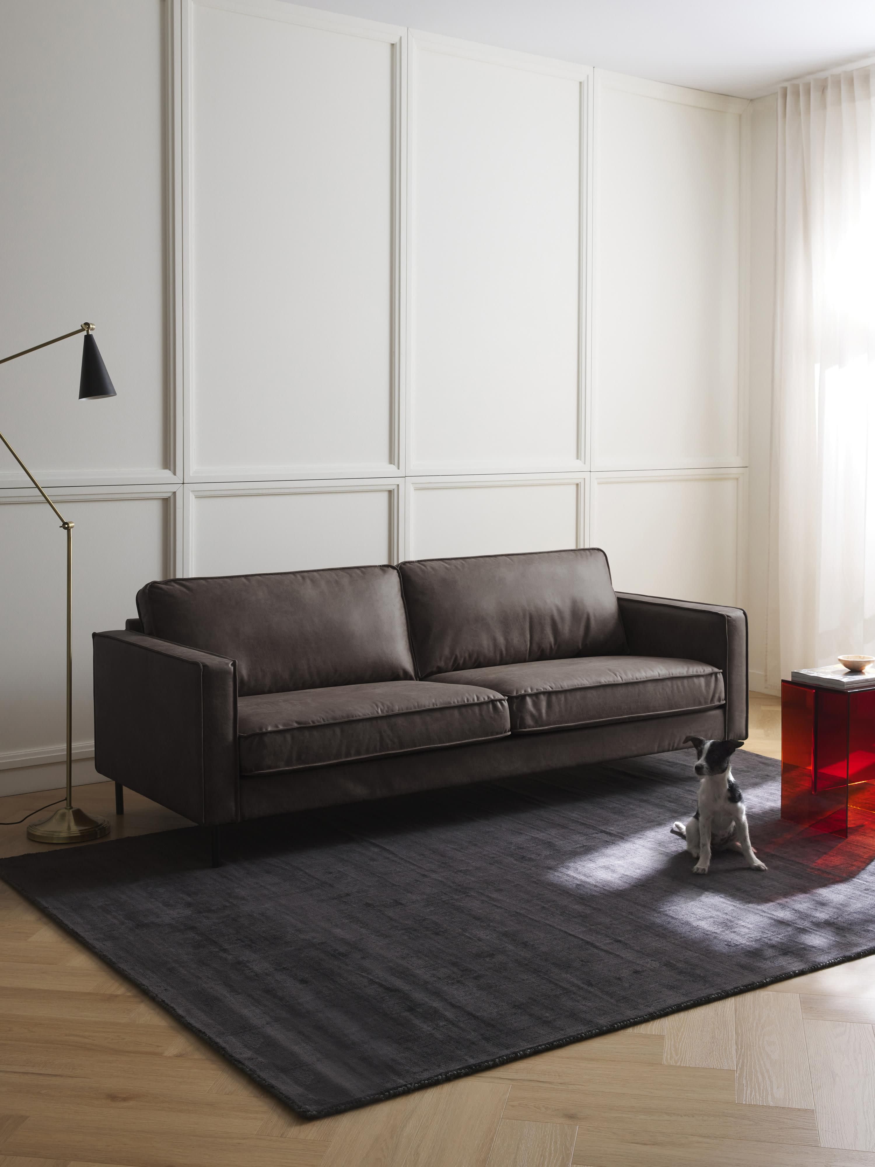 Sofa Hunter (3-Sitzer) aus recyceltem Leder