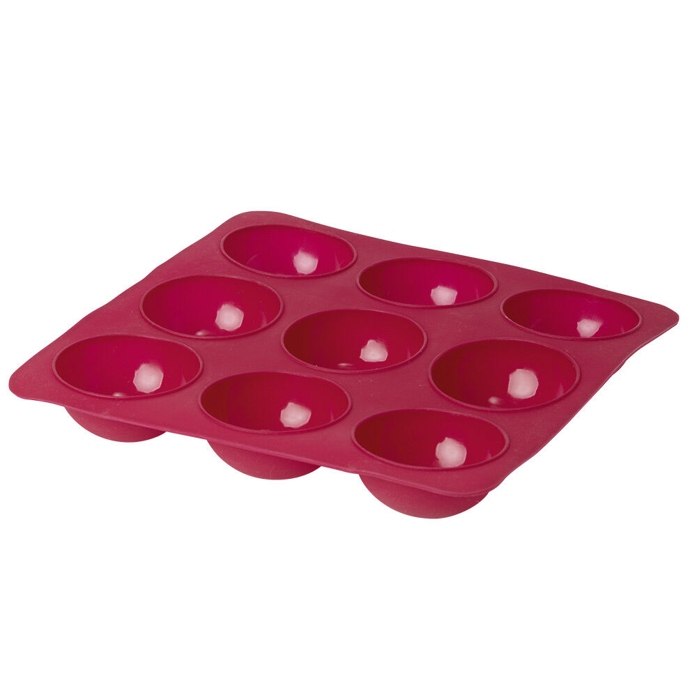 Moule silicone rose 9 dômes