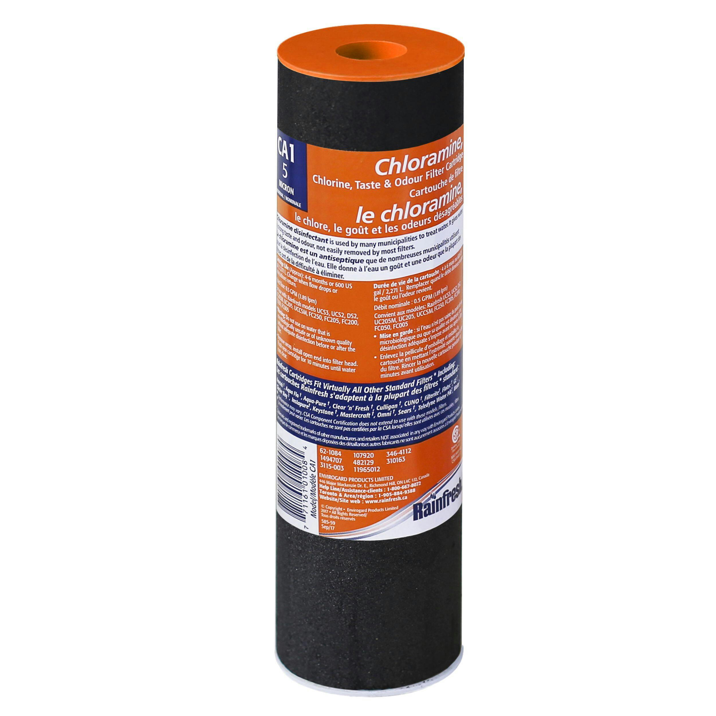 Rainfresh CA1 Chloramine/Chlorine Filter Cartridge