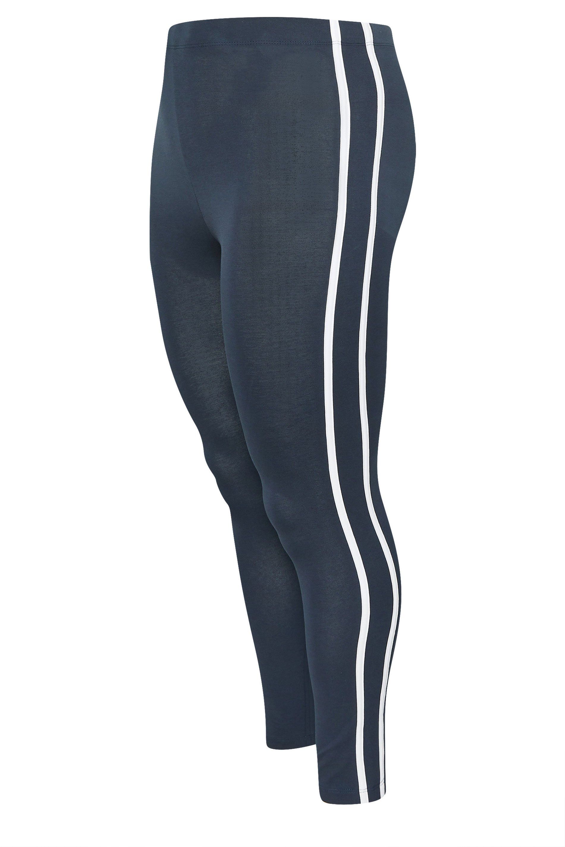 Yours Side Stripe Leggings
