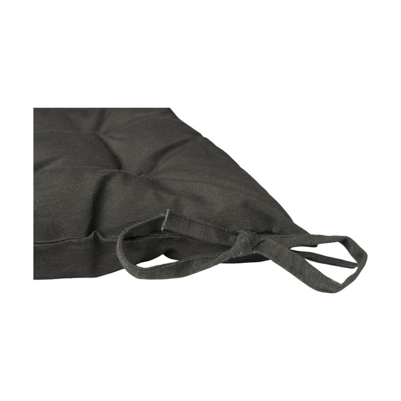 Zitkussen - zwart - 40x40 cm