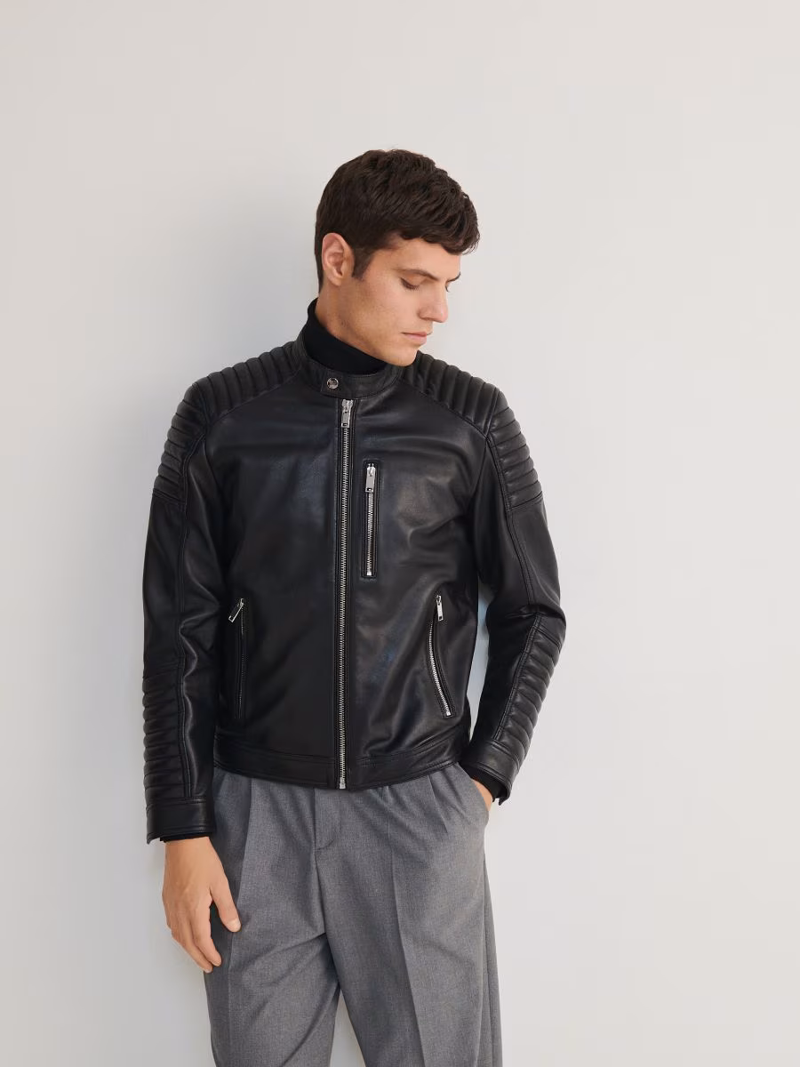 Leather Biker Jacket