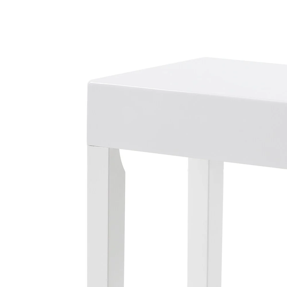 Modern Amy Console Table, Sofa Table, White