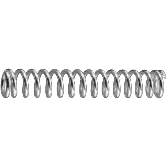 Druckfeder, Ø 7,4 mm, L: 43 mm, 6 Stück, silberfarben