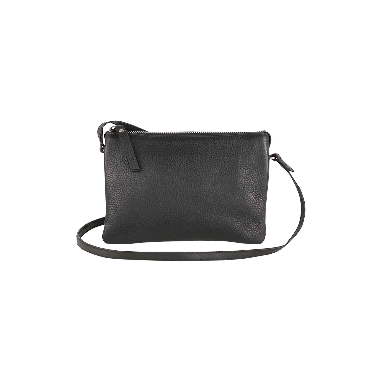 Vera Crossbody Bag, grain black
