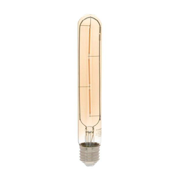 LÂMPADA LED DE FILAMENTO AMB 2W T30 E27 127/220V LUZ AMARELA SAVE ENERGY