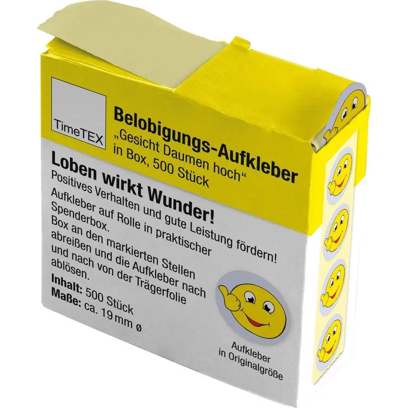 Sticker 500er-Set Belobigungs-Aufkleber