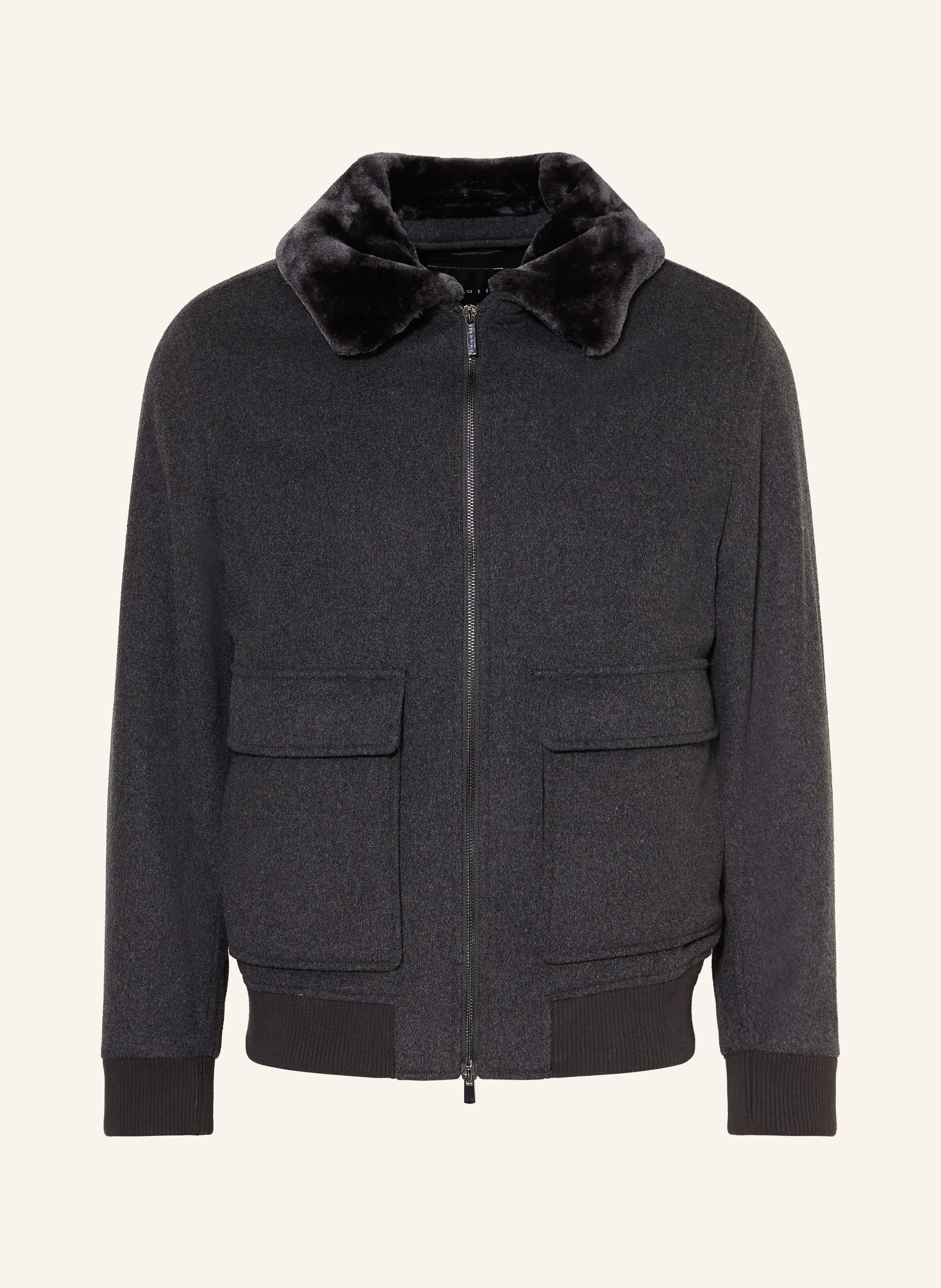 bugatti Blouson mit abnehmbarem Kragen