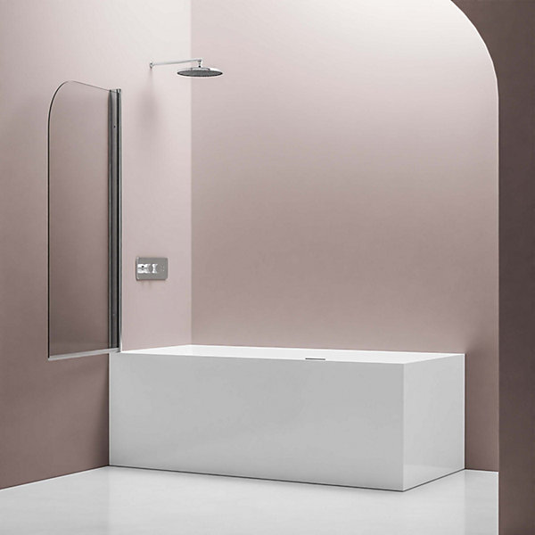 Pare baignoire en verre véritable NANO EX201 - 800x1400x6 mm
