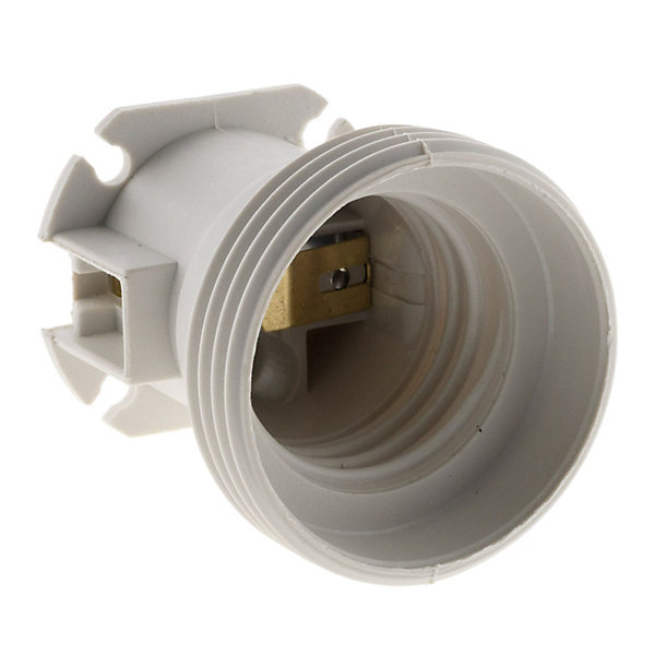 Lot de 10 douilles de chantier E27 sans bague - Zenitech