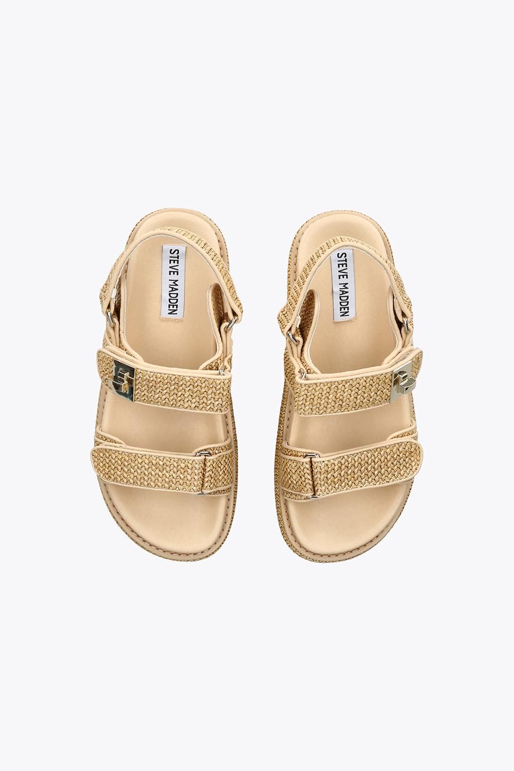 STEVE MADDEN Bigmona Raffia' Sandals