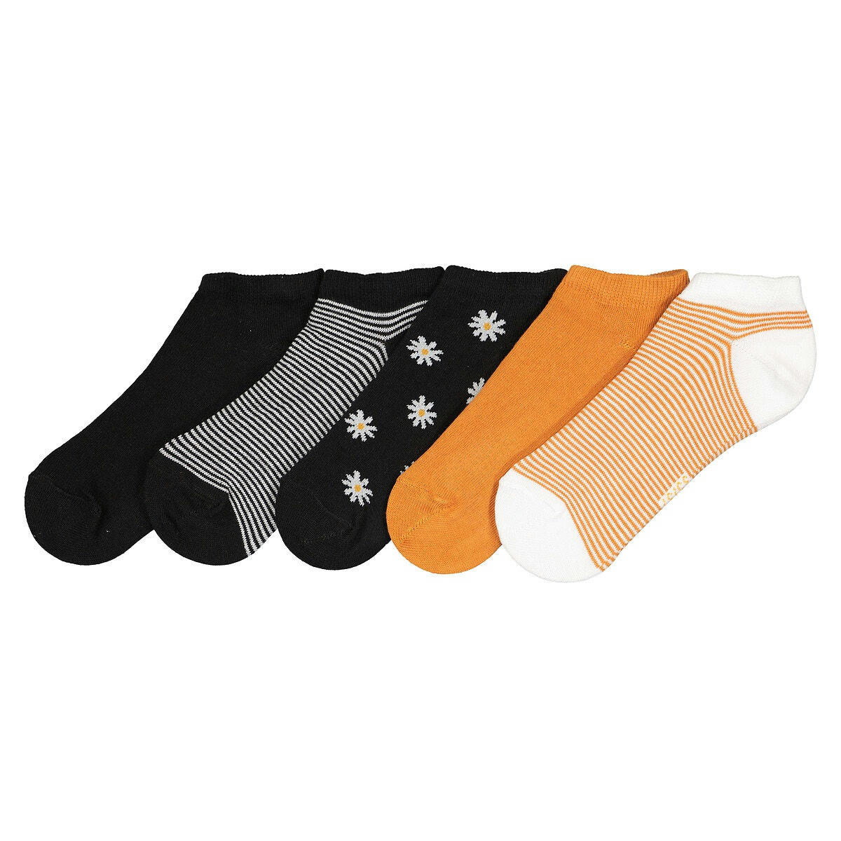 Lot de 5 paires de socquettes basses