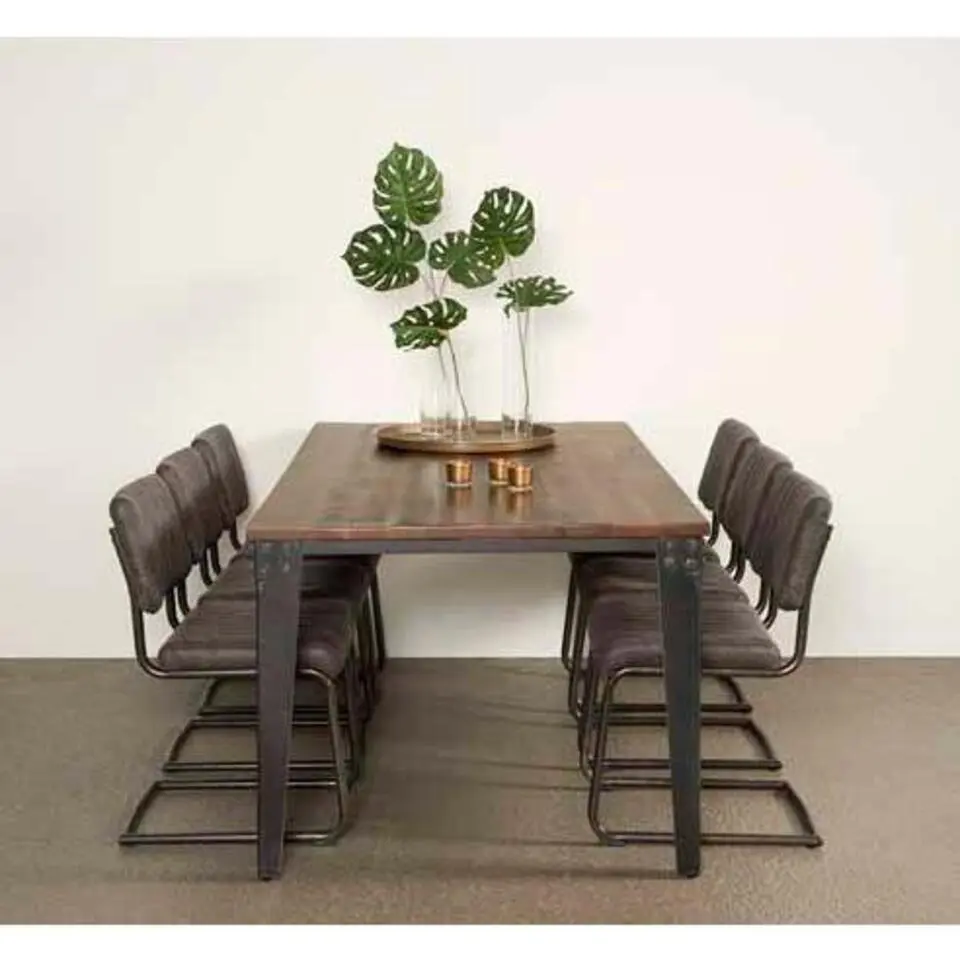 Tower Living - Basto eettafel - 180 cm - bruin