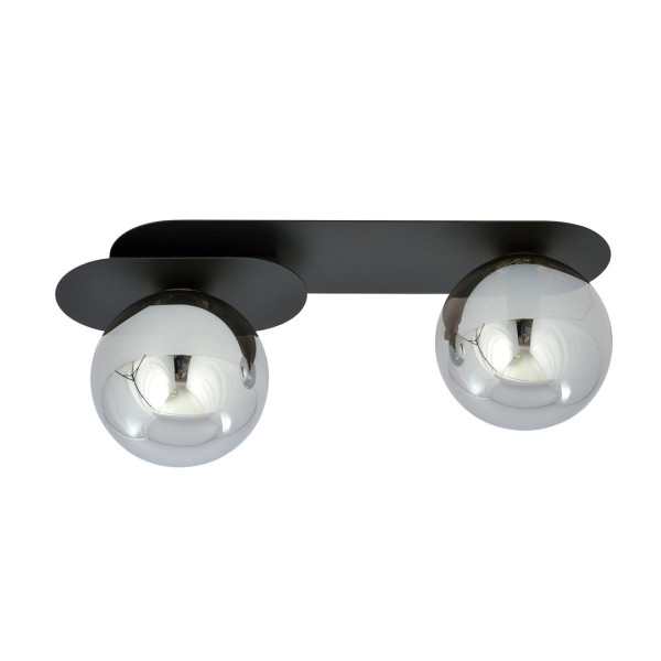 Lampa Sufitowa Plaza 2 Black/Grafit
