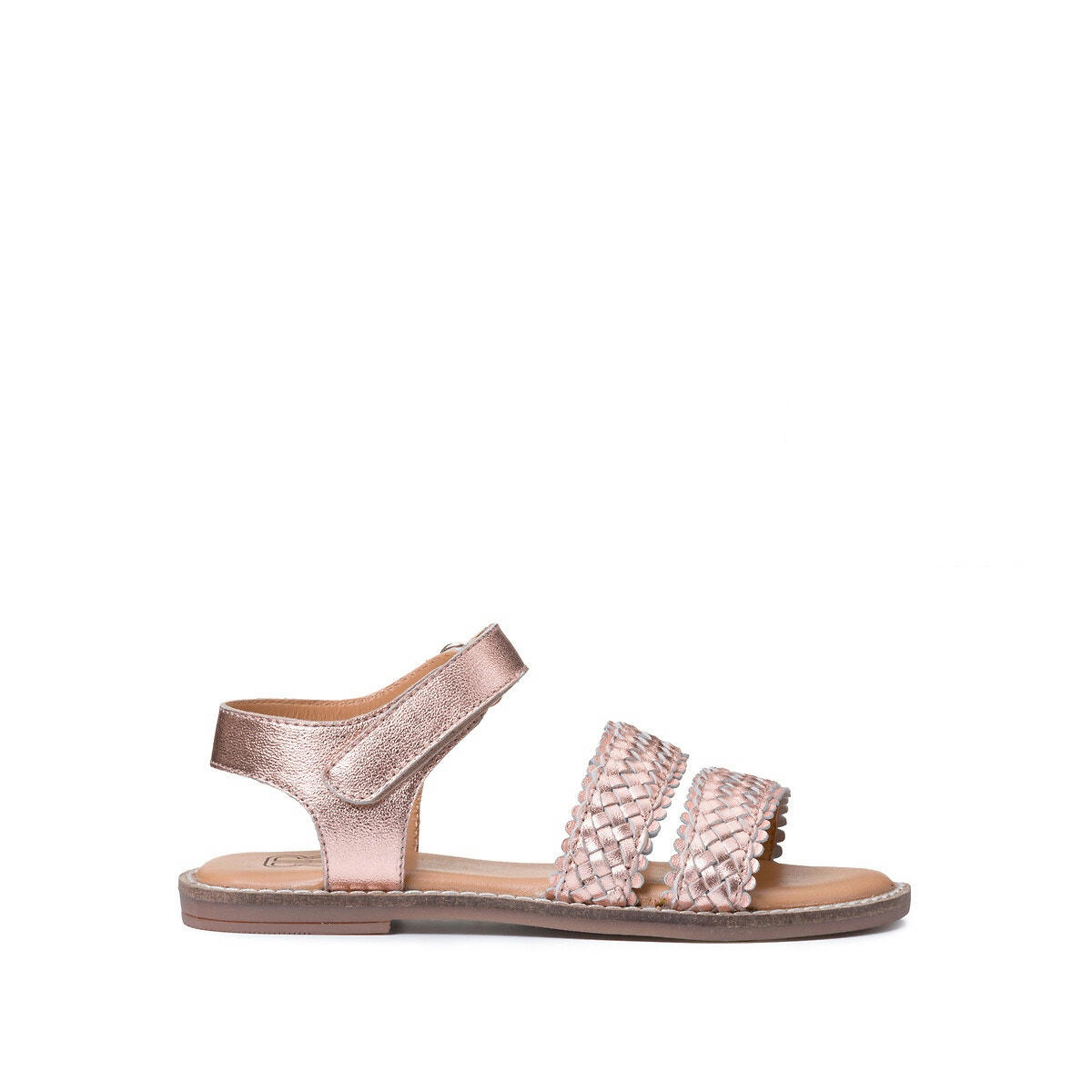 Sandales cuir à scratch