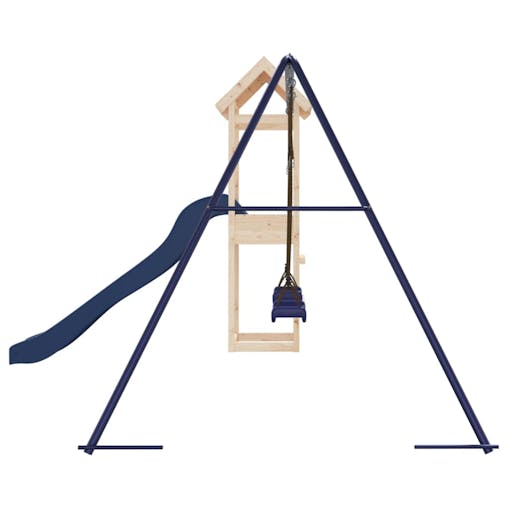 NNEVL Outdoor Playset Solid Wood Pine