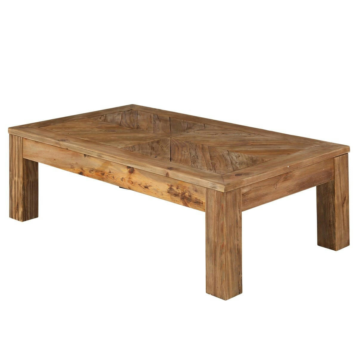 ALASKA - Table basse rectangle en bois L 135