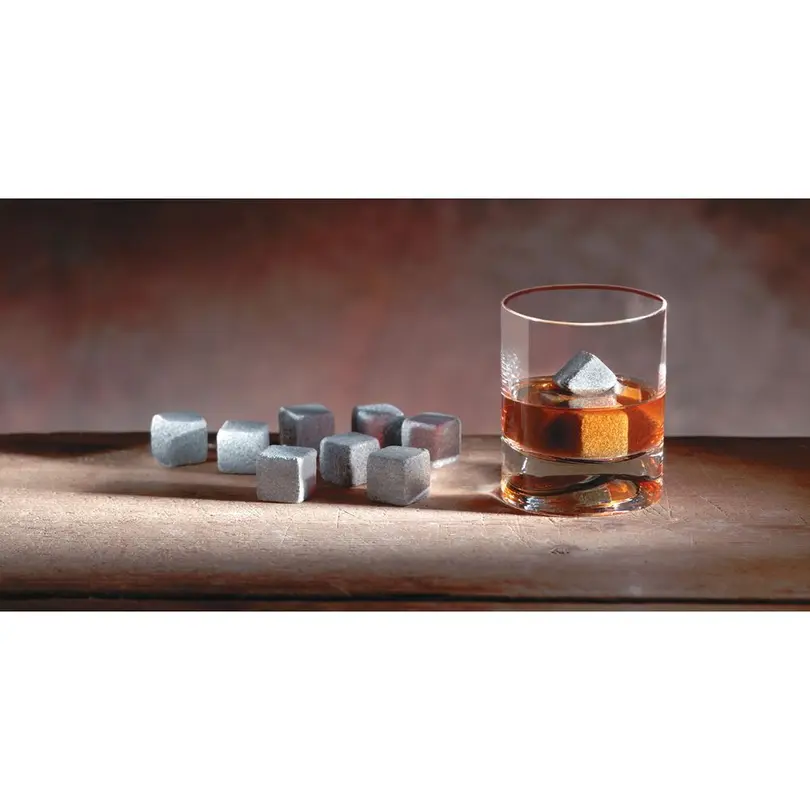 Whiskeysteine 9er-Set Kühlsteine Whiskyset