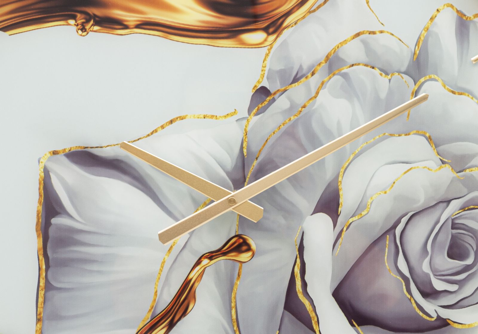 Mauro Ferretti Rose Ronde wandklok in veelkleurige houtvezels