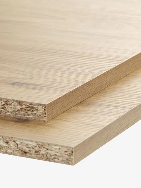 Hylder til RABERG 150 cm 2 stk/pk varm egefarve
