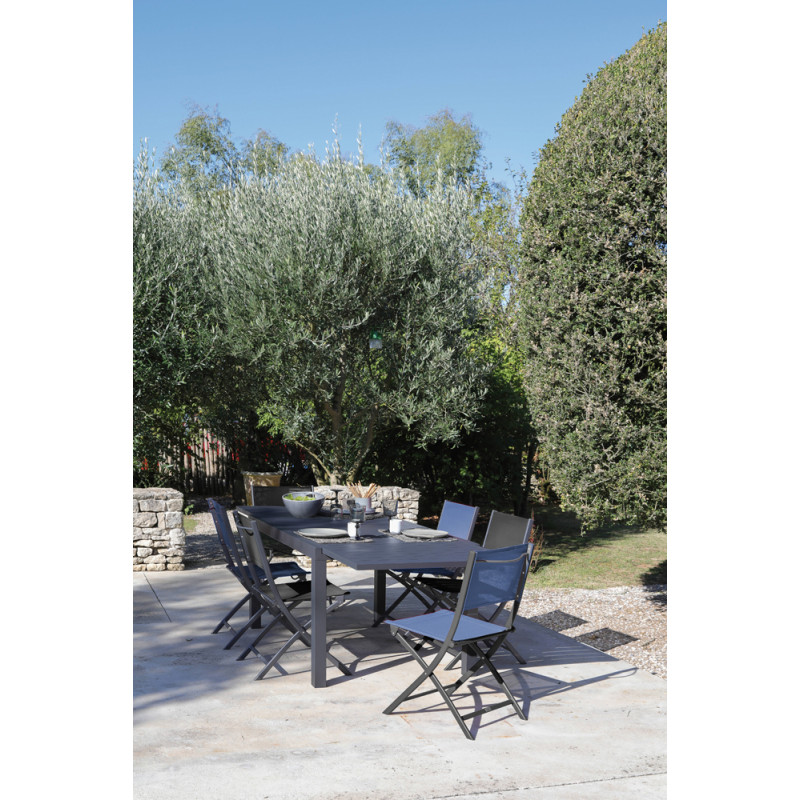 Table de jardin extensible Alice 140-240 x 90 x 75 cm