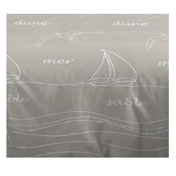 Housse de couette   taies 240x260cm Mer et Terre