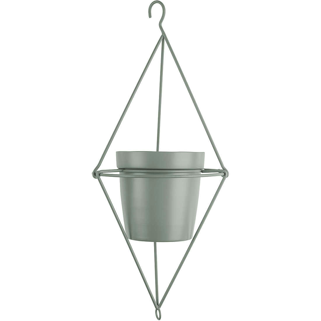 SPATIAL DIAMOND - Pot suspendu spatial vert D13cm
