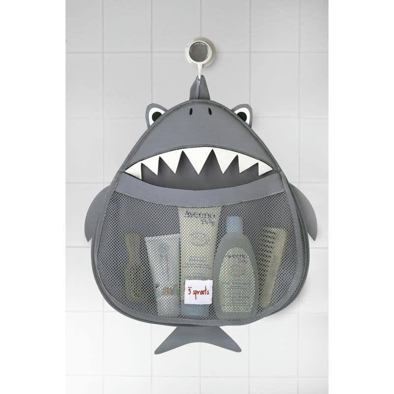 - Filet de rangement jouets de bain Requin