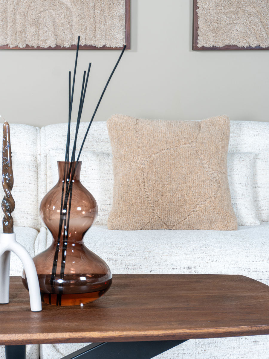 Home67 - Kussen Navi Brown 45 x 45 cm