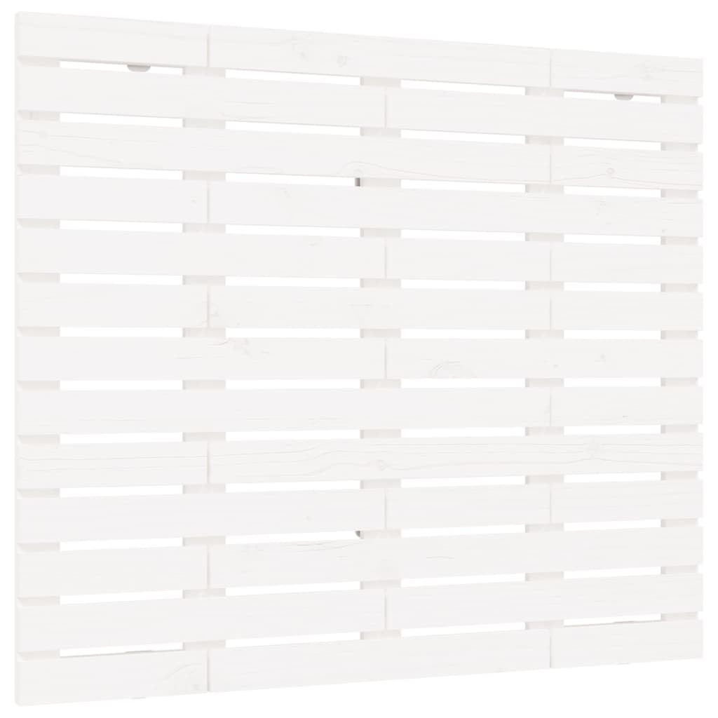 Wezgłowie łóżka Biały 141 x 91.5 cm Pine Wood vidaXL
