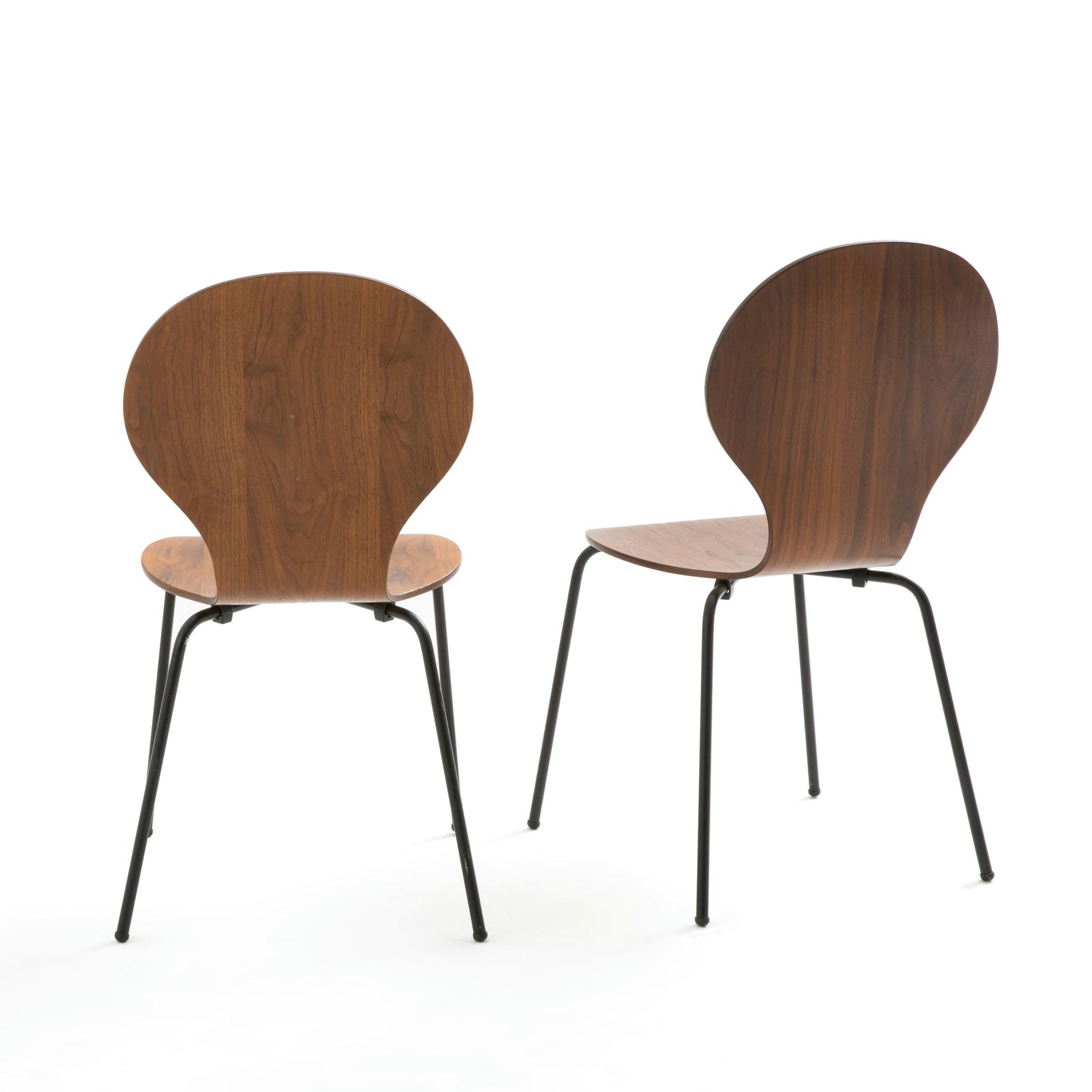 Lot de 2 chaises empilables, Watford