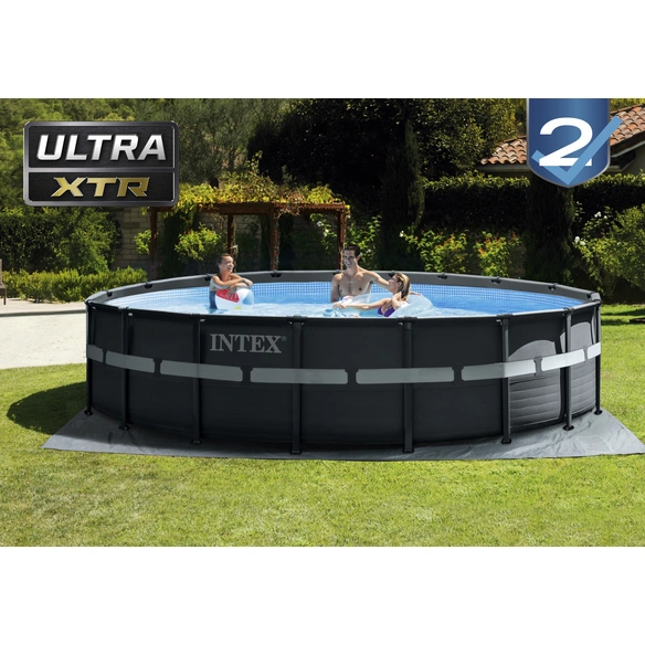 Rundpool »Ultra Rondo XTR«, Rund, BxH: 549x132 cm, dunkelgrau